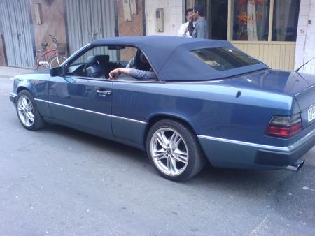 mercedes benz class 124 eurodiesel 2.5l cabriolet